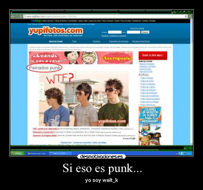 Si eso es punk... - 