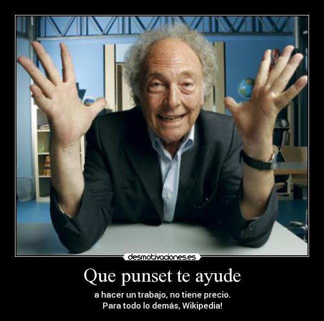 Que punset te ayude - 