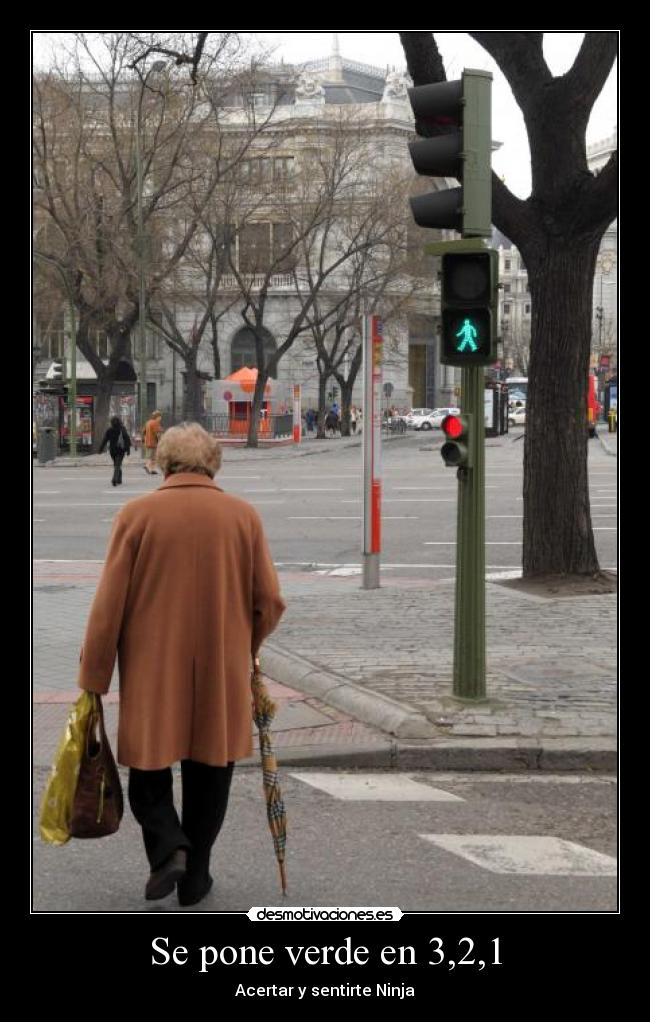 Se pone verde en 3,2,1 -