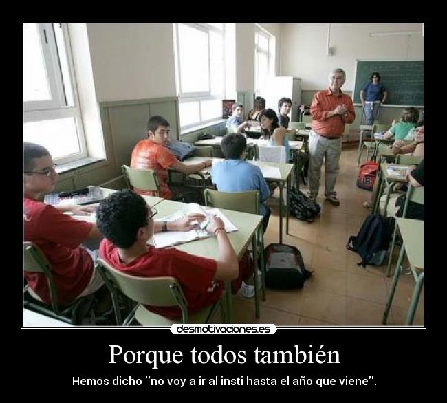 Porque todos también - 