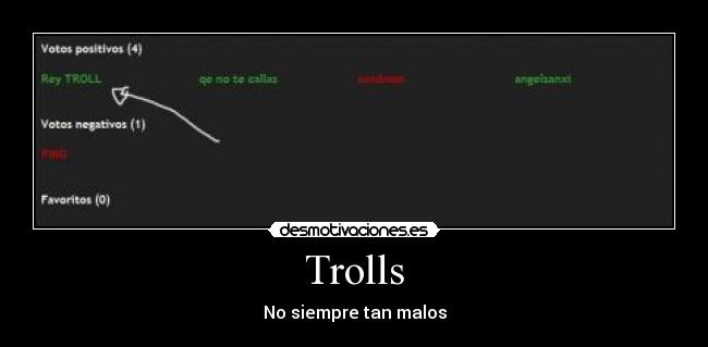 Trolls - No siempre tan malos