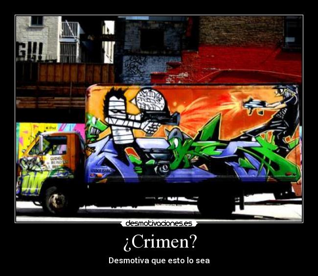 ¿Crimen? - 