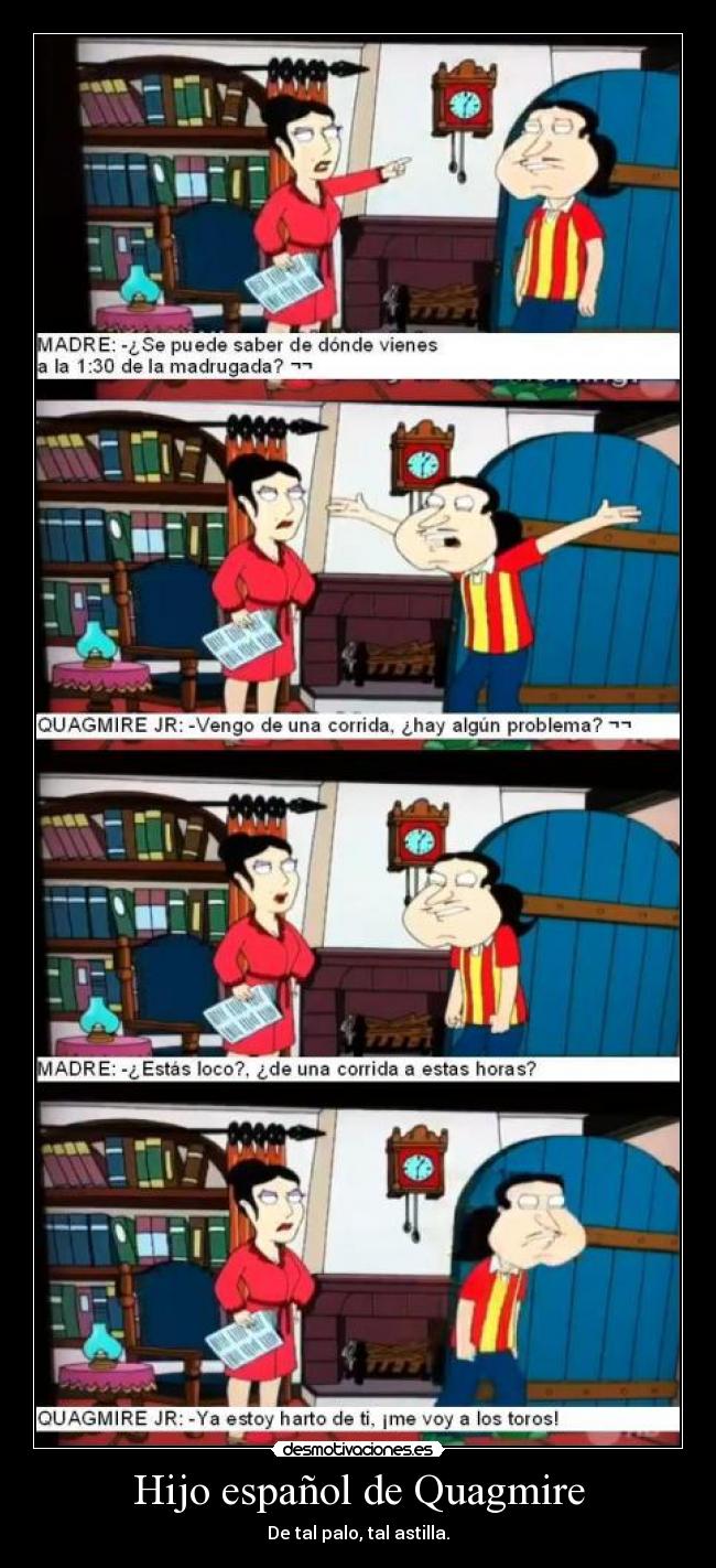 Hijo español de Quagmire - 