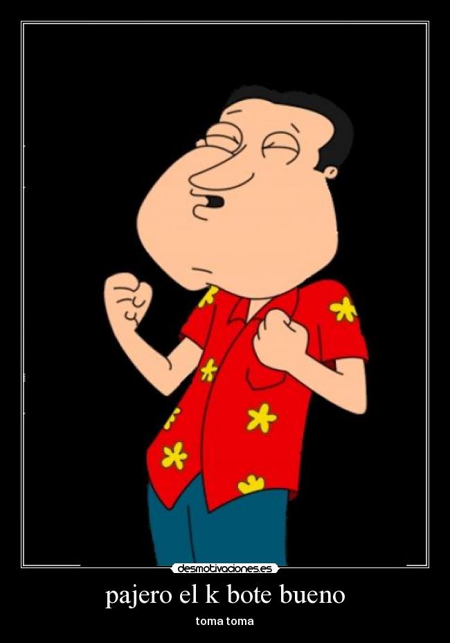 pajero el k bote bueno - toma toma