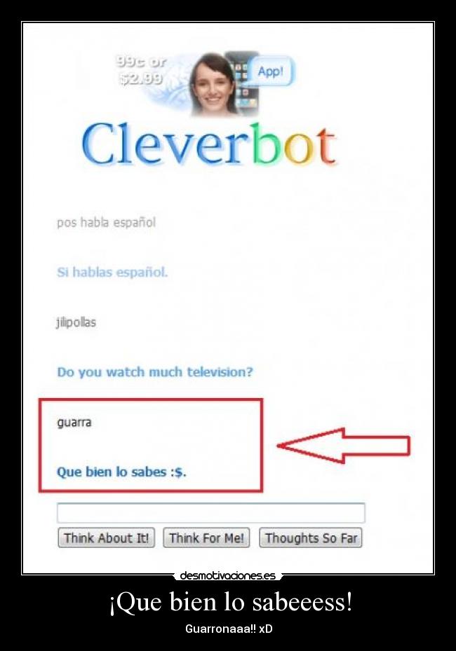 ¡Que bien lo sabeeess! - Guarronaaa!! xD