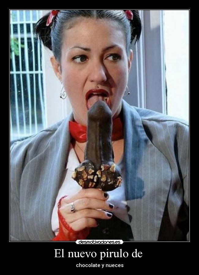 El nuevo pirulo de  - chocolate y nueces