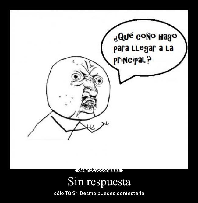 Sin respuesta -
