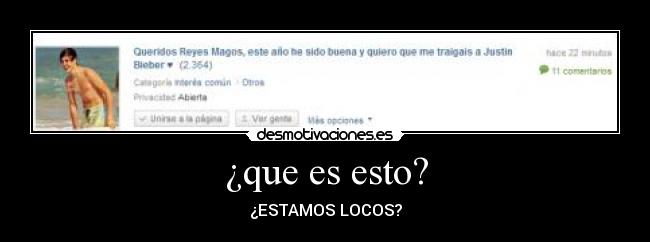¿que es esto? -