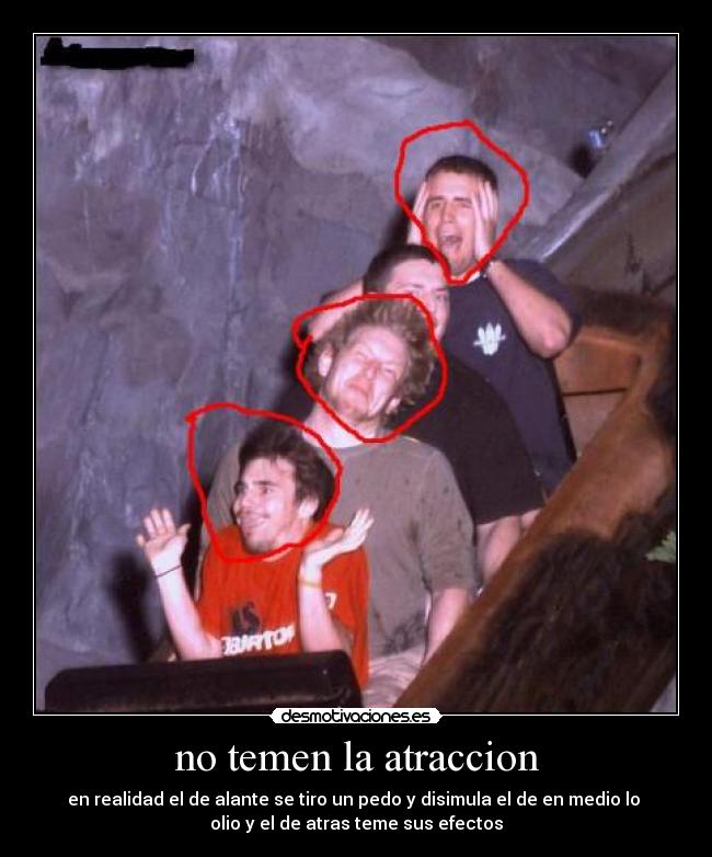 no temen la atraccion - 