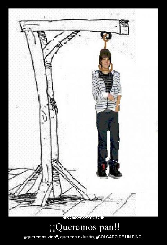 ¡¡Queremos pan!! -