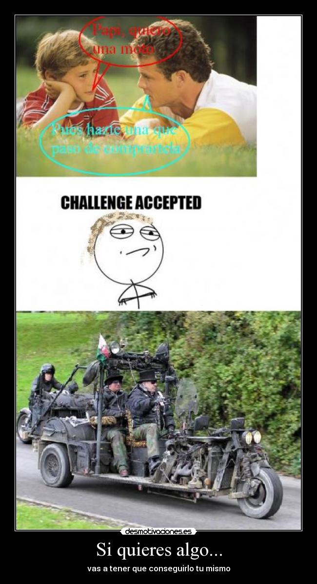 Si quieres algo... - 