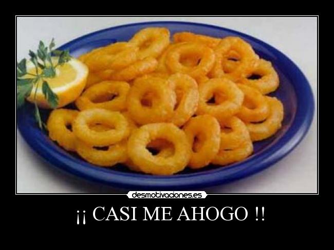 ¡¡ CASI ME AHOGO !! -