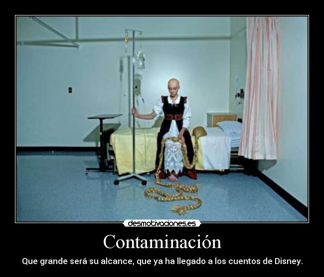 Contaminación - Que grande será su alcance, que ya ha llegado a los cuentos de Disney.