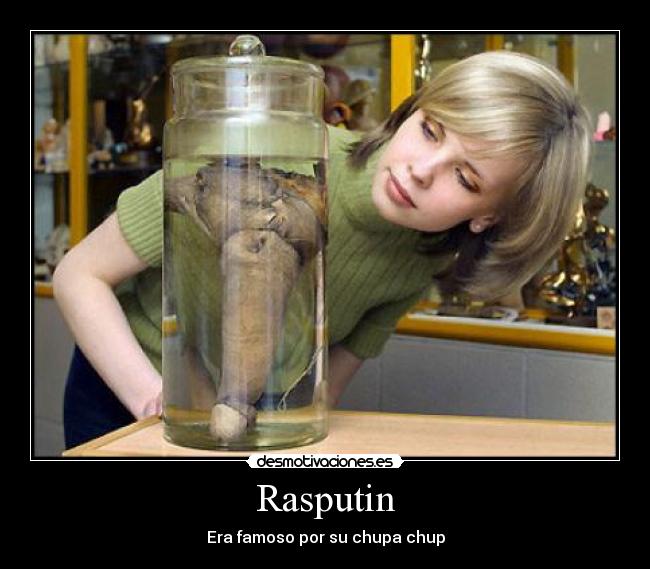 carteles rasputin desmotivaciones