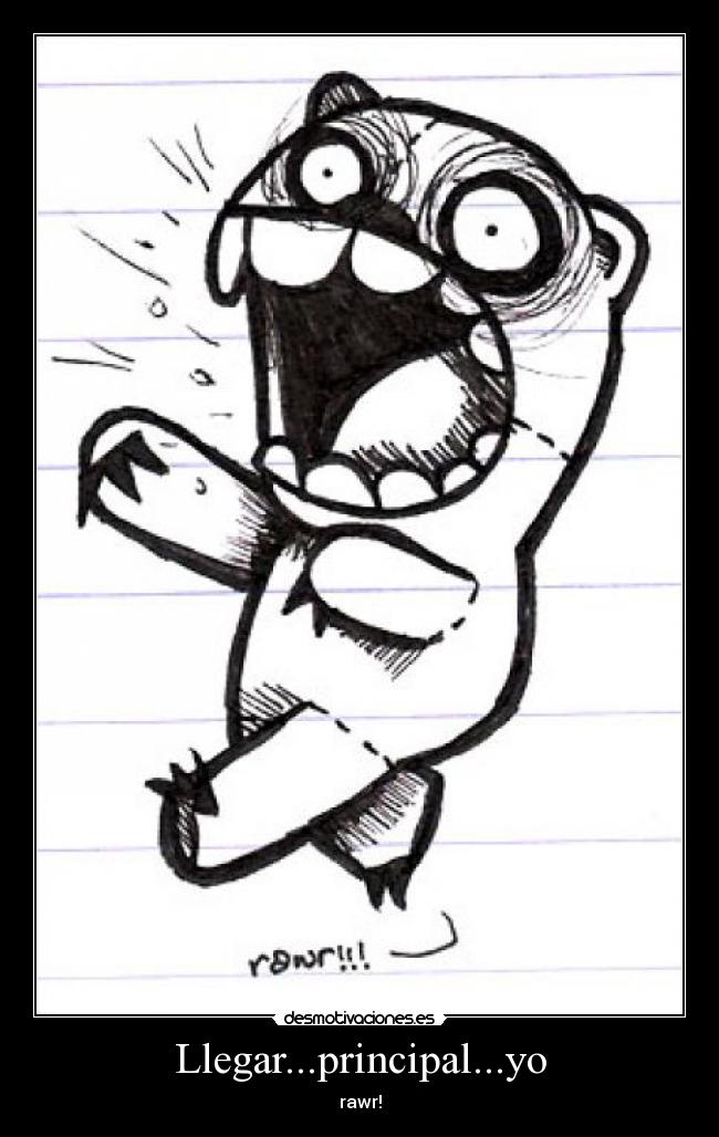 carteles rawr desmotivaciones