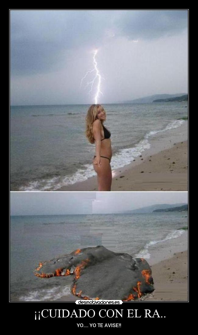 ¡¡CUIDADO CON EL RA.. - YO.... YO TE AVISE!!