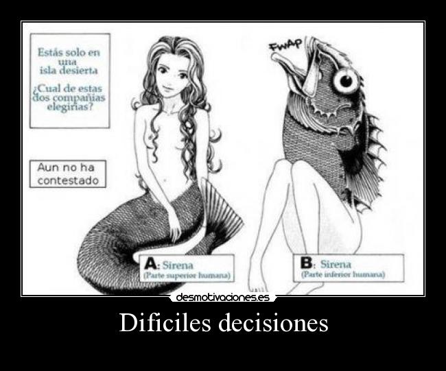 Dificiles decisiones - 