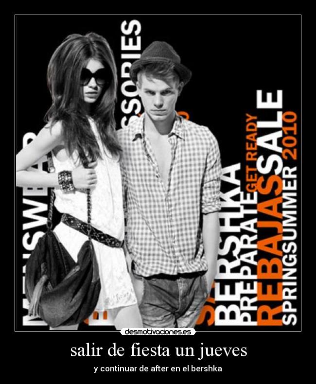 salir de fiesta un jueves -