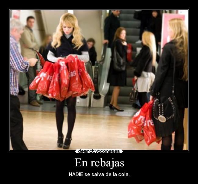 En rebajas -