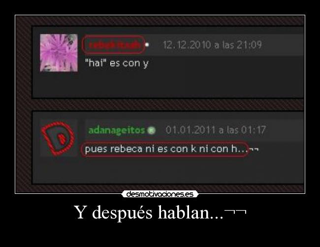 Y después hablan...¬¬ - 