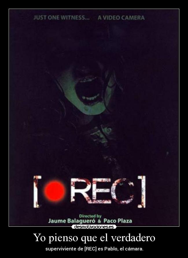 Yo pienso que el verdadero - 