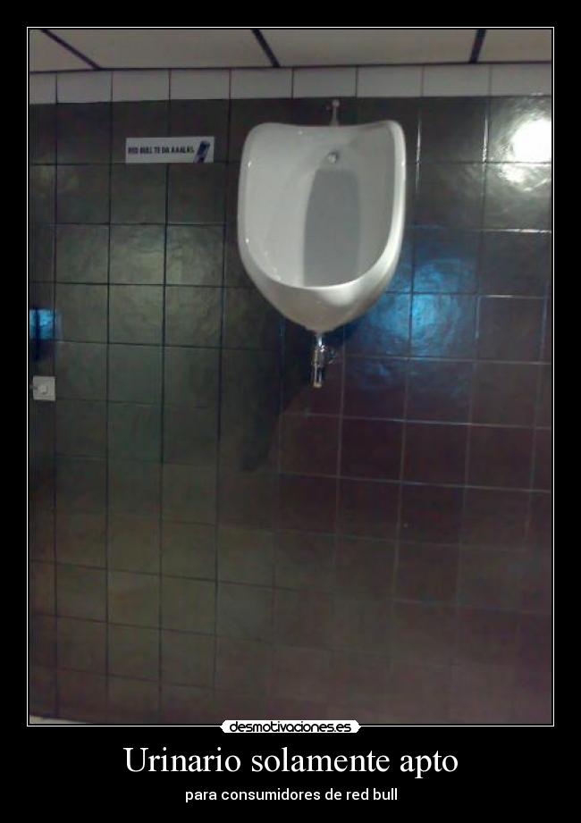 Urinario solamente apto -