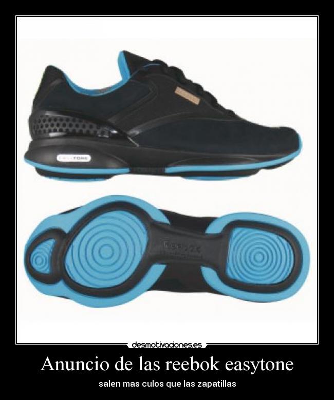 Anuncio de las reebok easytone - salen mas culos que las zapatillas