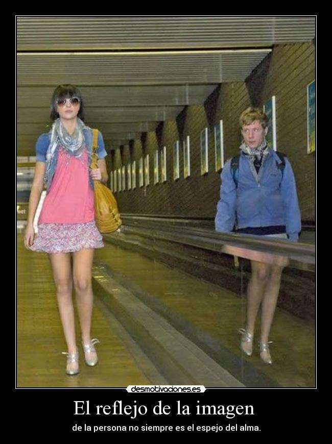 El reflejo de la imagen -