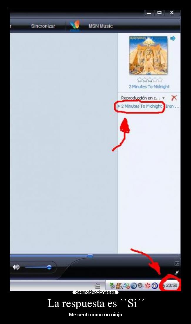 La respuesta es ``Si´´ - Me sentí como un ninja