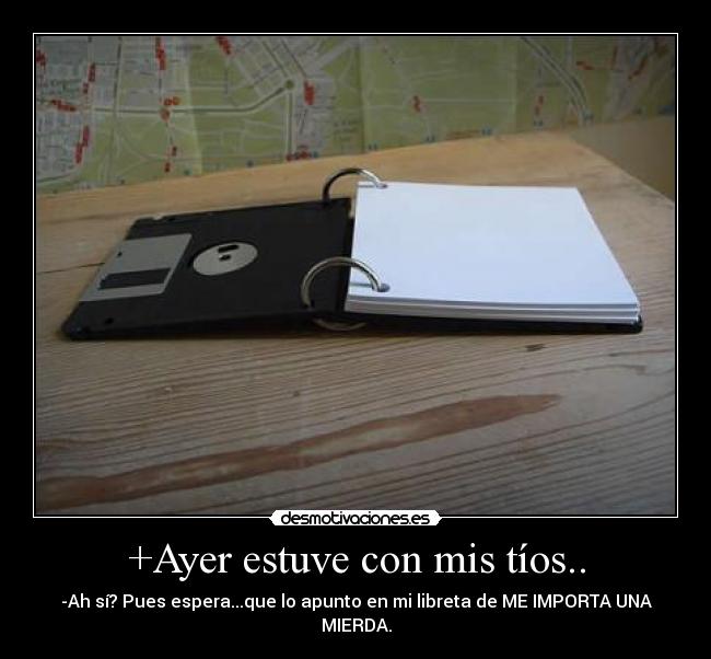 carteles mierda falsedad mis tios libreta desmotivaciones