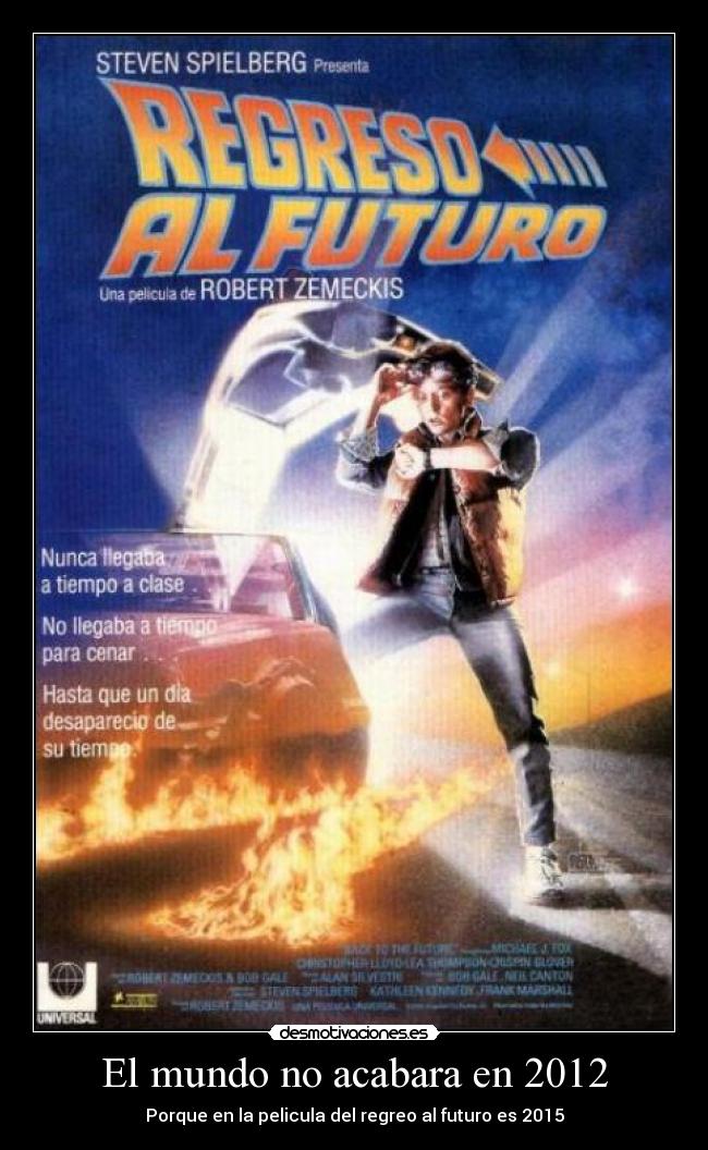 El mundo no acabara en 2012 - 