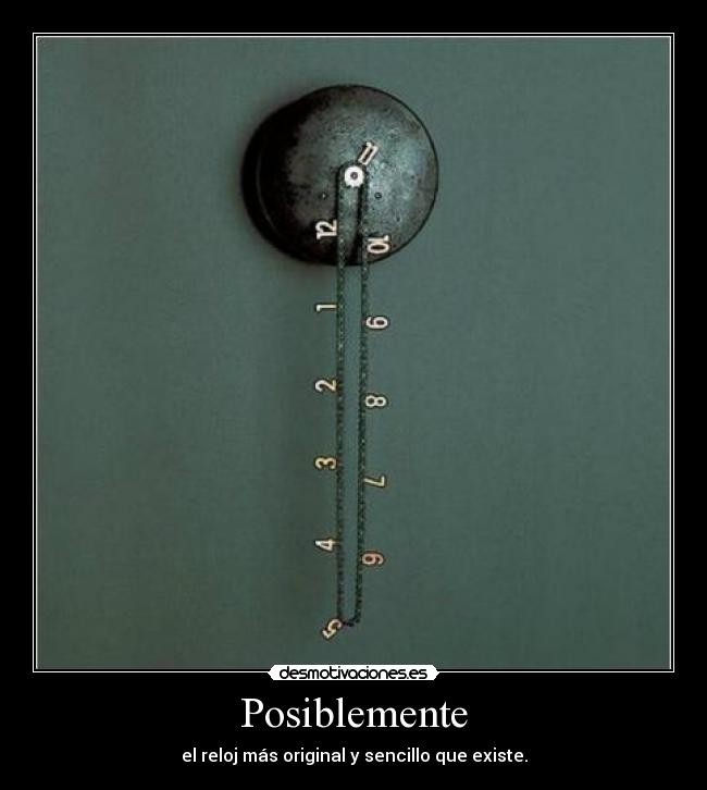 carteles reloj original desmotivaciones