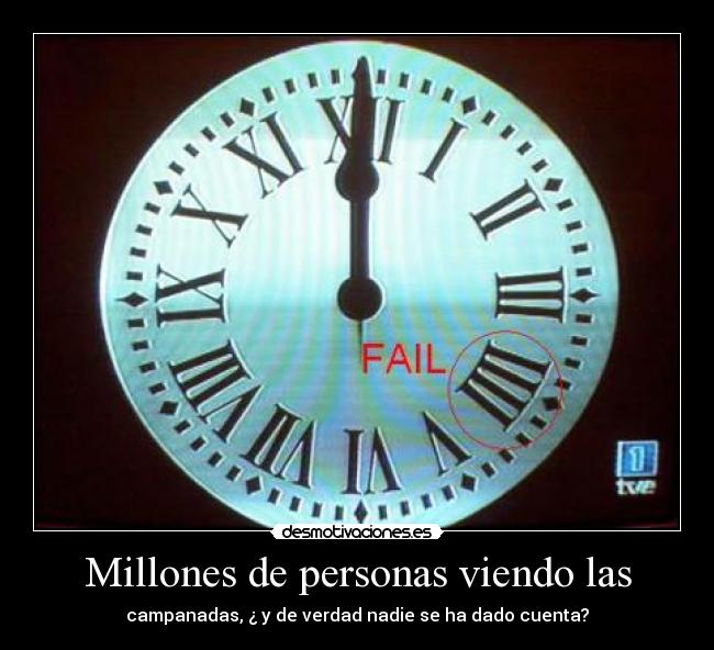 Millones de personas viendo las -