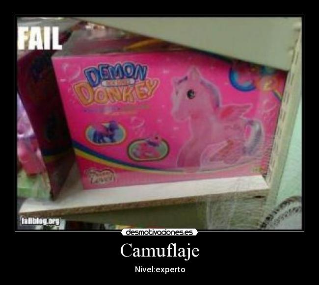 Camuflaje - Nivel:experto