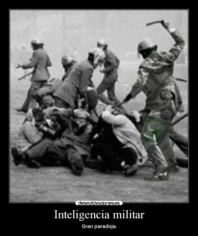 Inteligencia militar -