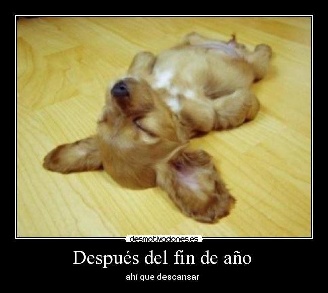 Después del fin de año  - 