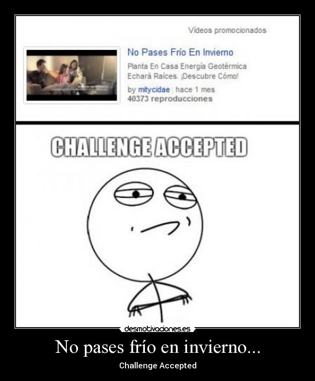 No pases frío en invierno... - 