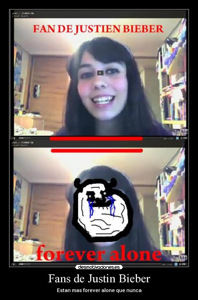 carteles forever alone frikis bobas you tube desmotivaciones