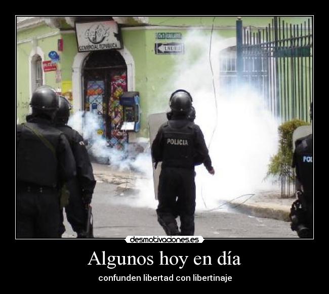 Algunos hoy en día - 