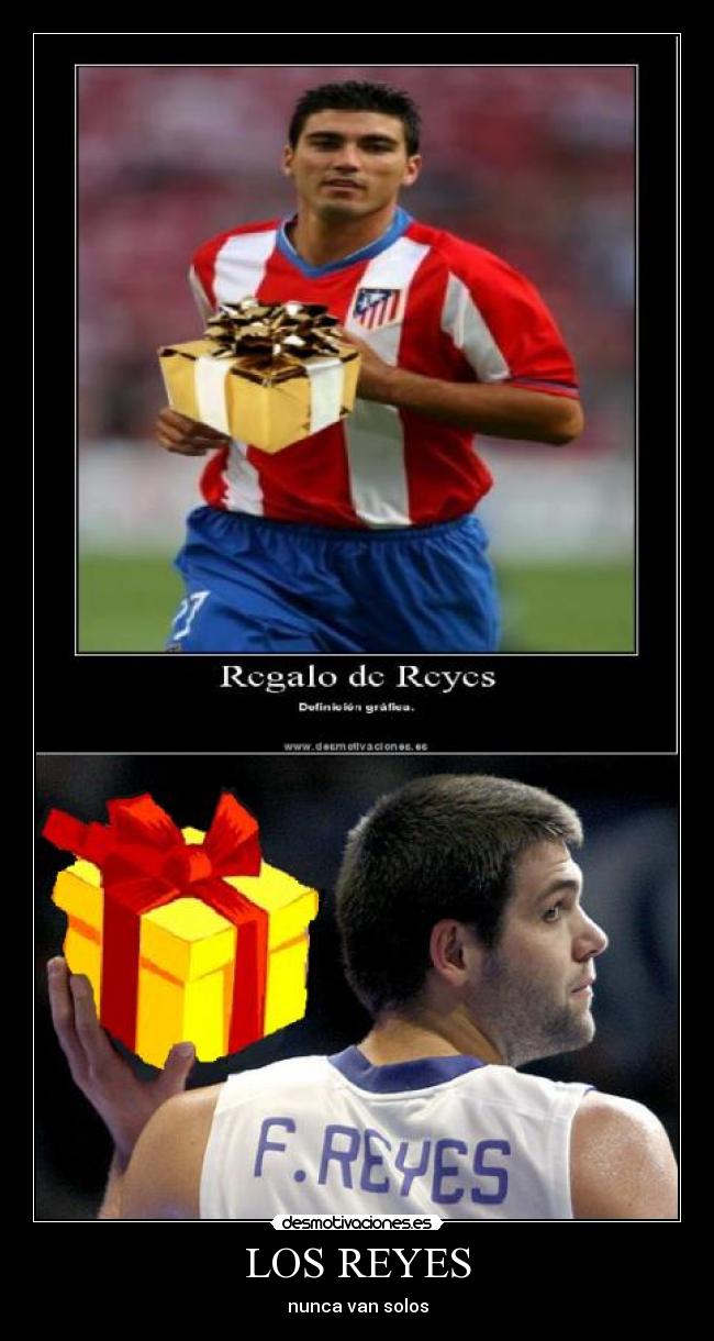 LOS REYES - nunca van solos