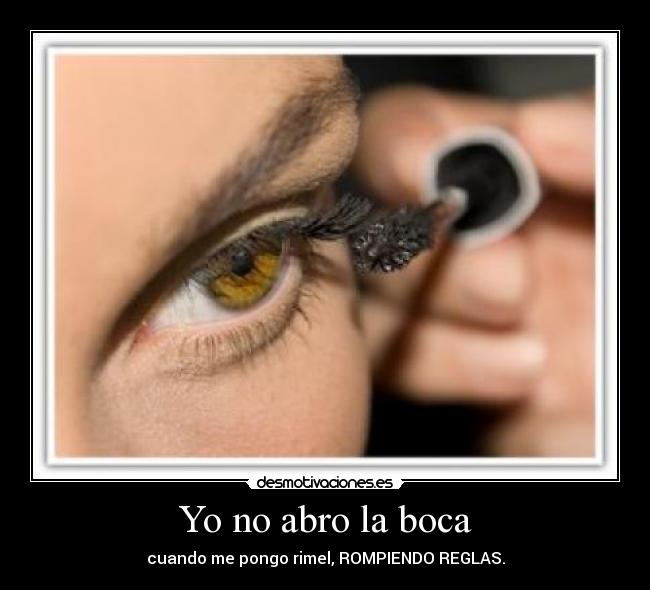 Yo no abro la boca - 