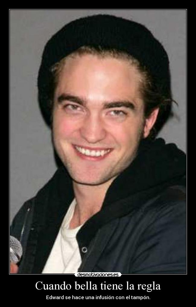 Cuando bella tiene la regla -