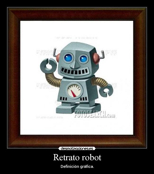 Retrato robot - Definición gráfica.