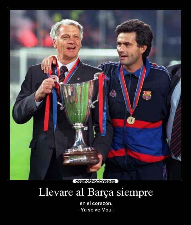 Llevare al Barça siempre - 