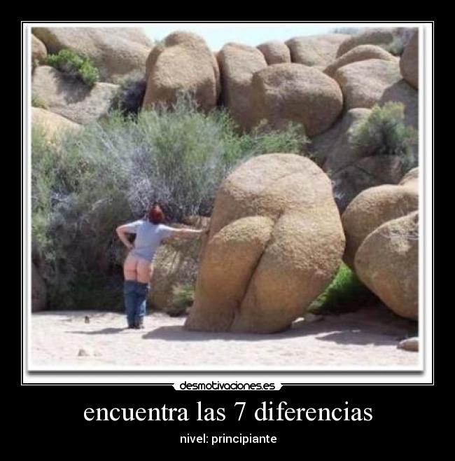 encuentra las 7 diferencias - nivel: principiante