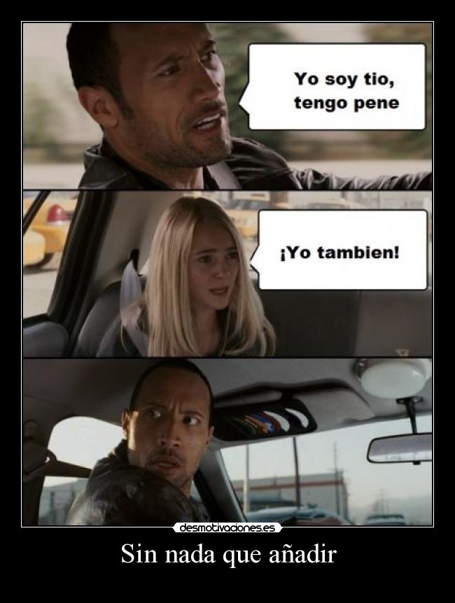 Sin nada que añadir -