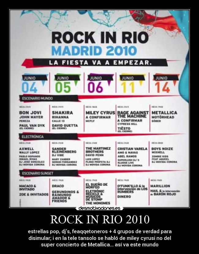 ROCK IN RIO 2010 -