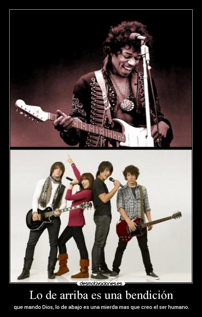 Lo de arriba es una bendición - 