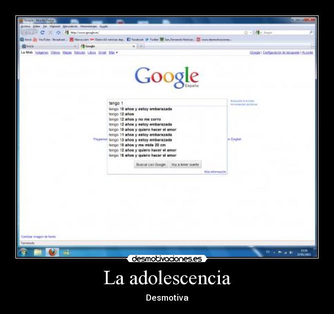 La adolescencia - Desmotiva