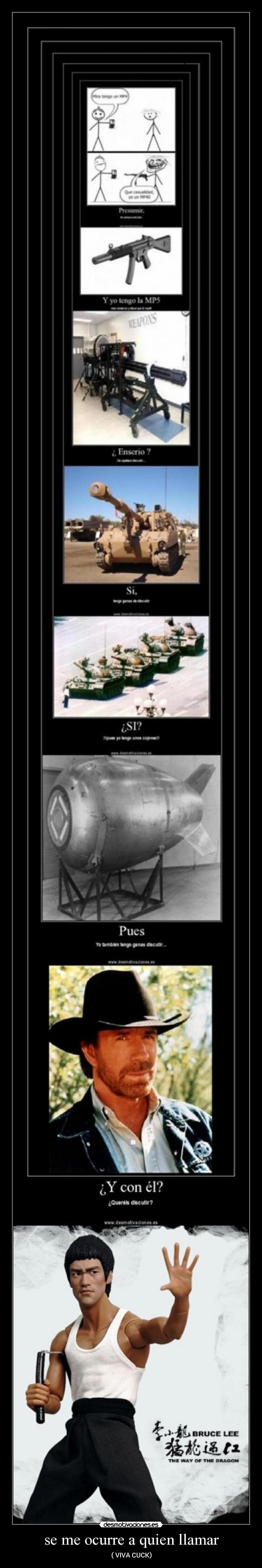 se me ocurre a quien llamar -